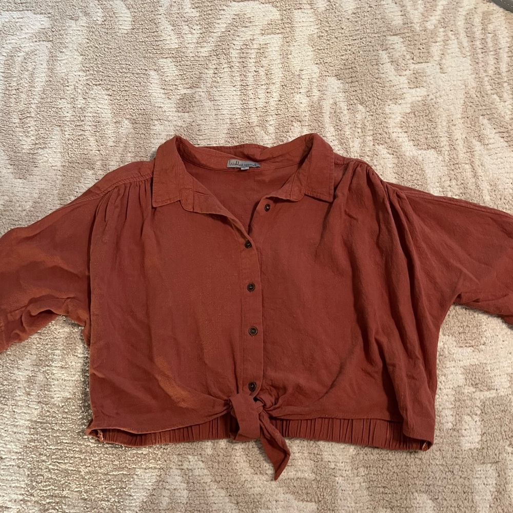 Burnt orange top